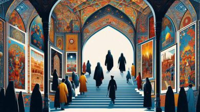 ورودی نمایشگاه ایرانی