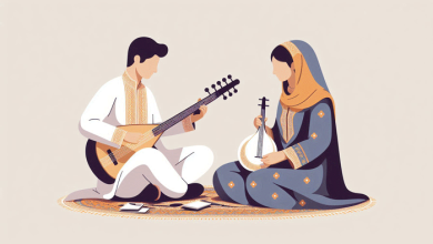 نواختن تار و سه تار