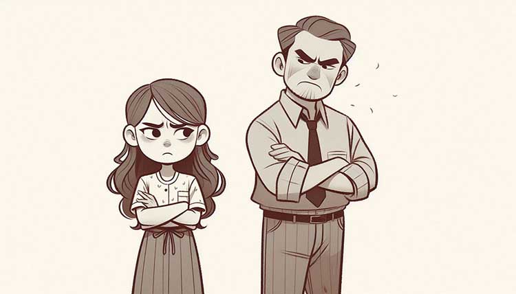 نفرت دختر از پدر